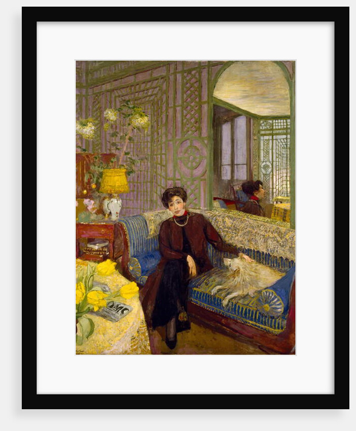 Portrait of Marcelle Aron, wife of Tristan Bernard 1914 by Edouard Vuillard