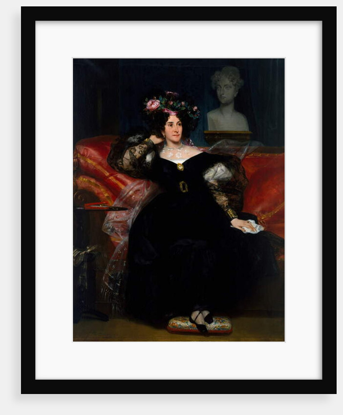Portrait of Madame Jules-Antoine Droz, 1833 by Eugene Deveria
