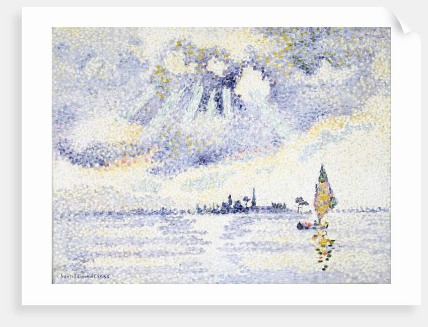 Sunset on the Lagoon, Venice, c.1903-04 by Henri-Edmond Cross