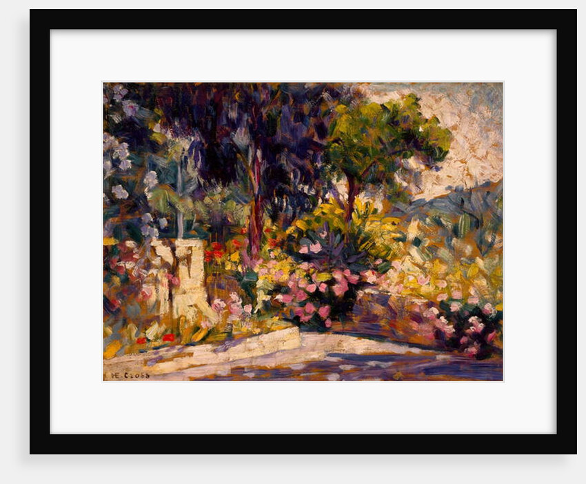 The Flowered Terrace, 1905 by Henri-Edmond Cross