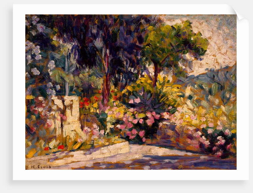The Flowered Terrace, 1905 by Henri-Edmond Cross