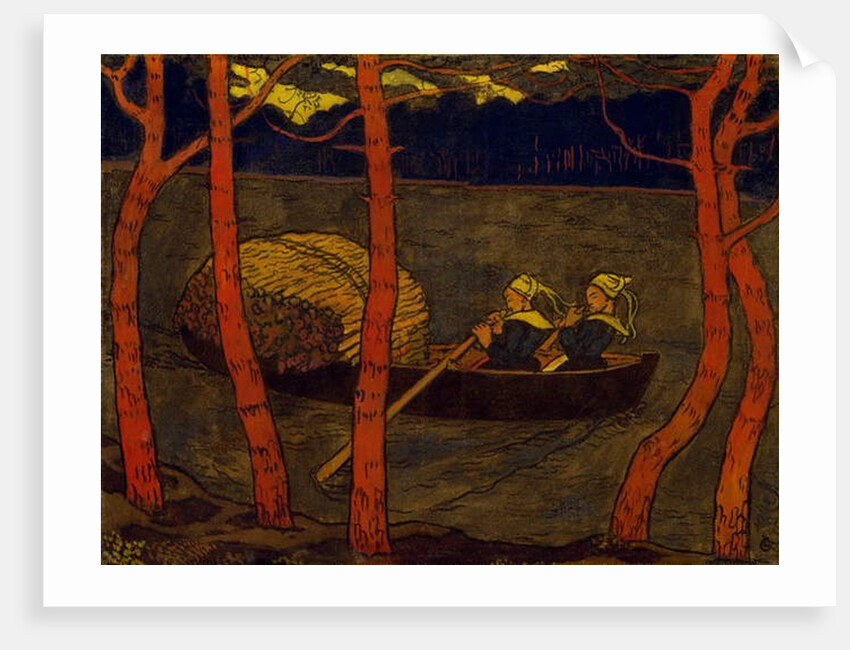 Boatwomen in Brittany, c.1893-94 by Georges Lacombe