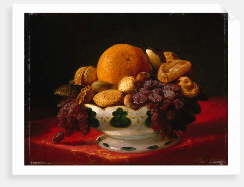 Oranges, Nuts and Figs, 1860s by Lilly Martin Spencer