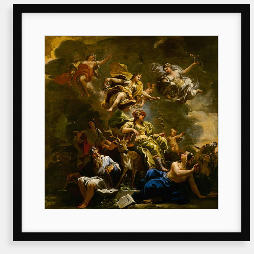 Allegory of Prudence, c.1682 by Luca Giordano