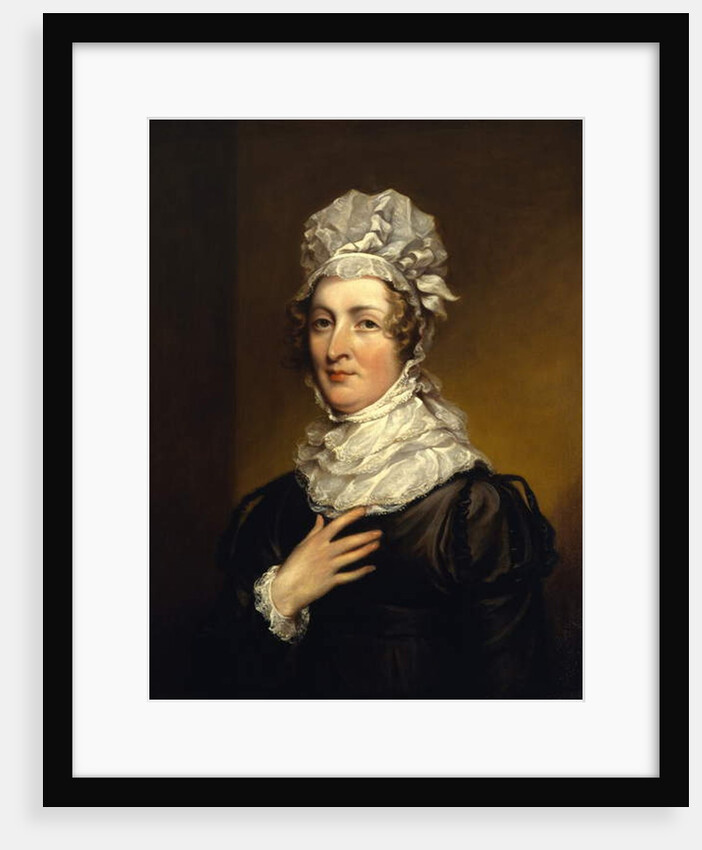Portrait of Mrs John Trumbull, nee Sarah Hope Harvey 1820-23 by John Trumbull