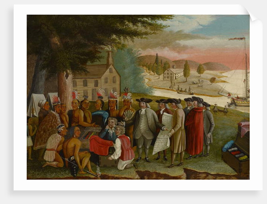 Penn's Treaty with the Indians, c.1830-40 by Edward Hicks