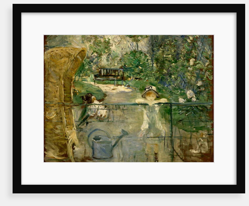 Little Girls in the Garden or, the Basket Chair, 1885 by Berthe Morisot