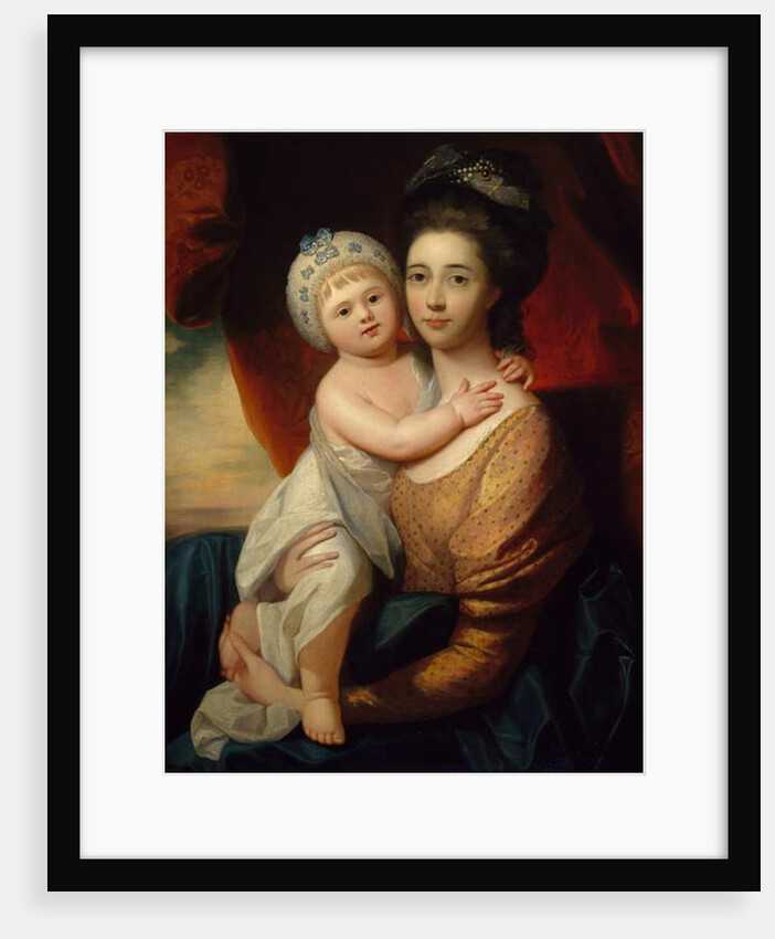 Lady Sondes with her Infant Son, c.1793-94 by Benjamin West