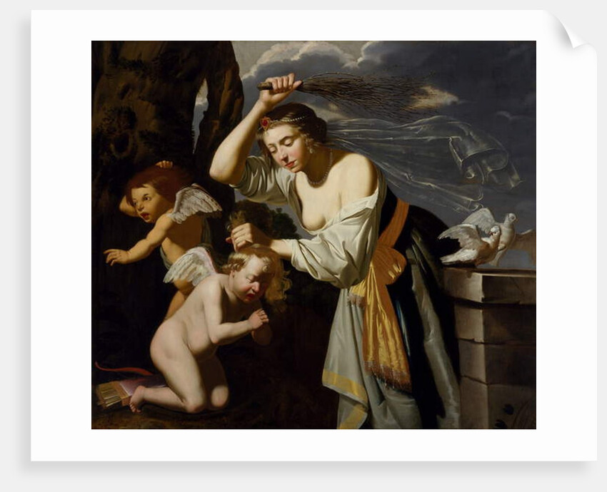 Venus Chastising Cupid, 1628 by Jan van Bijlert or Bylert