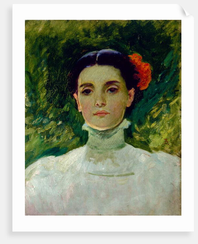 Portrait of Maggie Wilson, 1898 by Frank Duveneck
