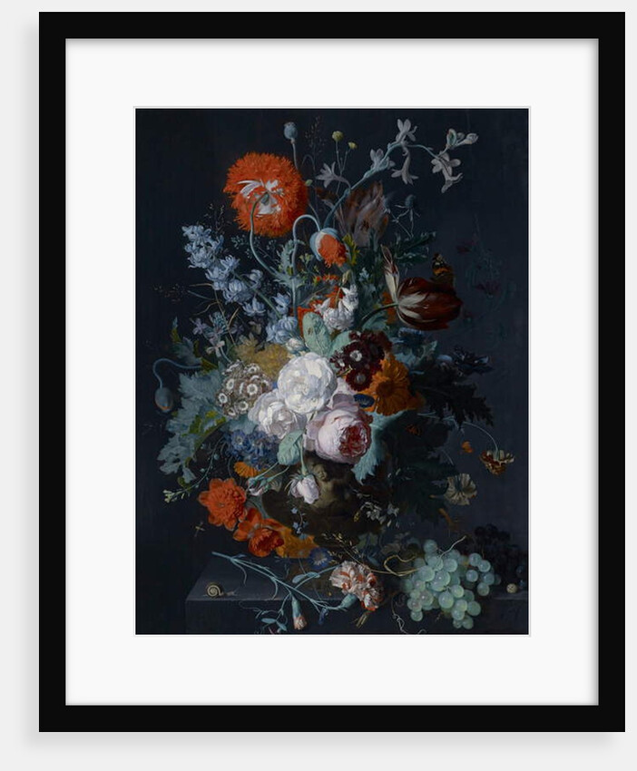 Still Life of Flowers and Fruit, c.1715 by Jan van Huysum