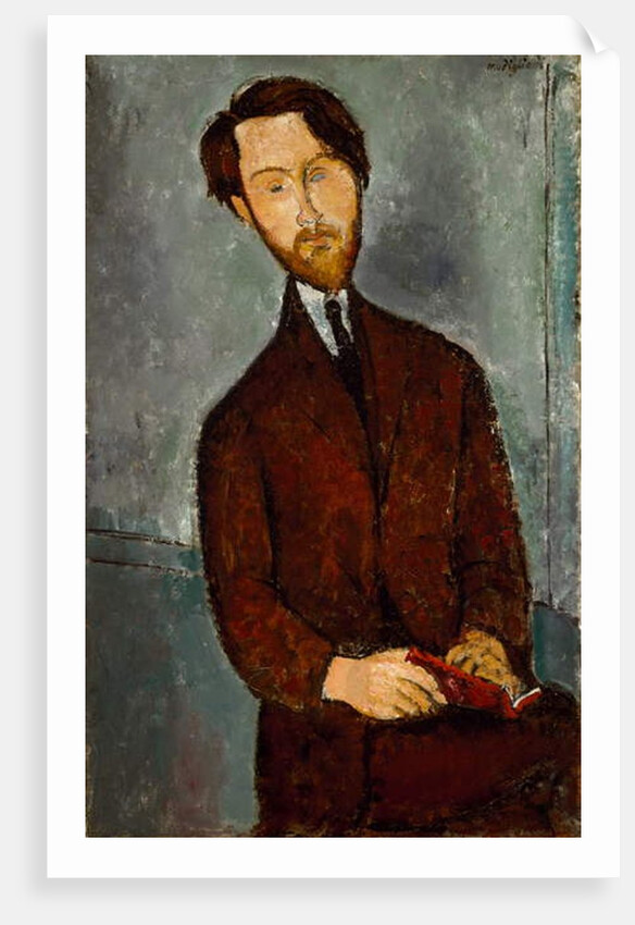 Leopold Zborowski, c.1916 by Amedeo Modigliani