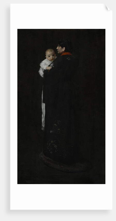 Mother and Child c. 1888 by William Merritt Chase