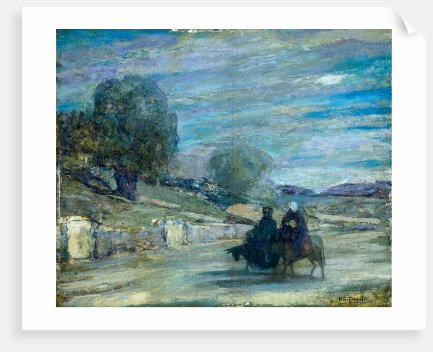 Flight into Egypt, 1921 by Henry Ossawa Tanner