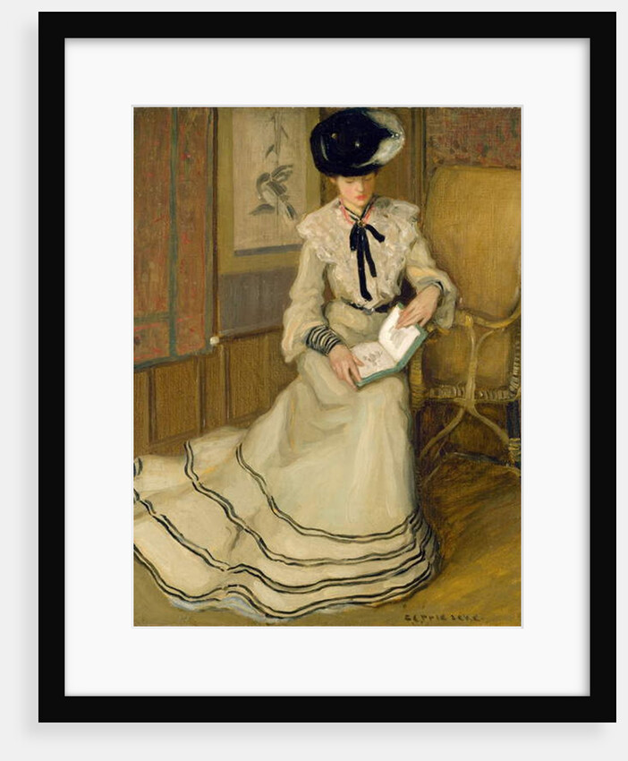 Girl Reading, c.1903-04 by Frederick Carl Frieseke