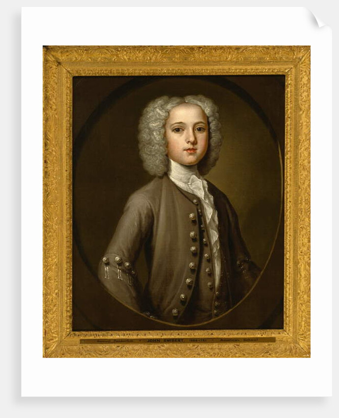 Portrait of Samuel Pemberton, 1734 by John Smibert