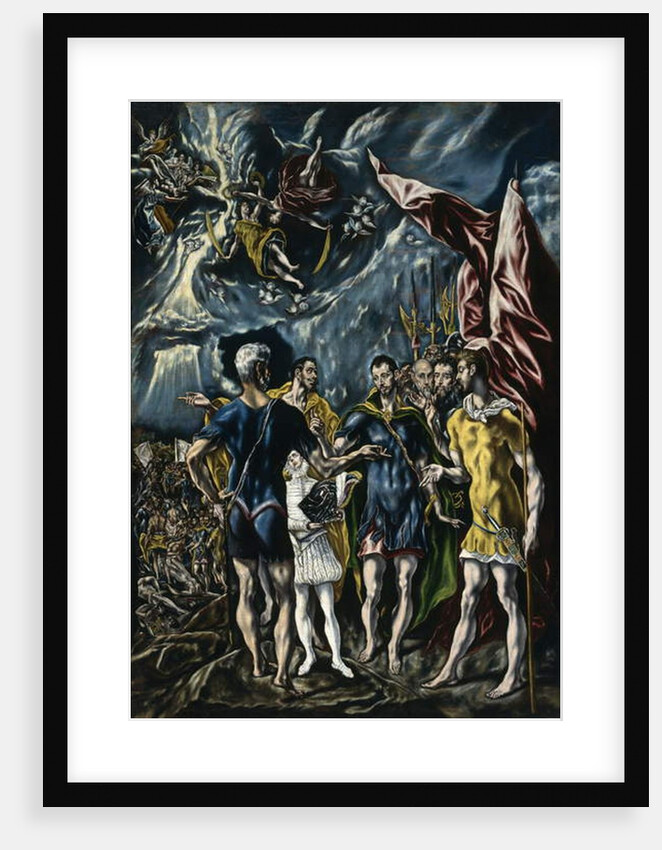 The Martyrdom of Saint Maurice, c.1600-25 by Theotocopoulos Jorge Manuel