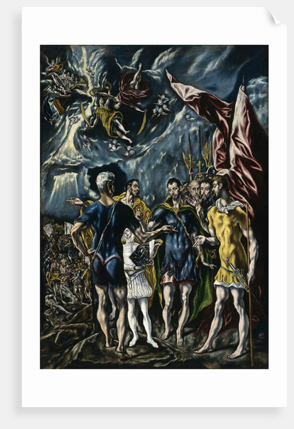 The Martyrdom of Saint Maurice, c.1600-25 by Theotocopoulos Jorge Manuel