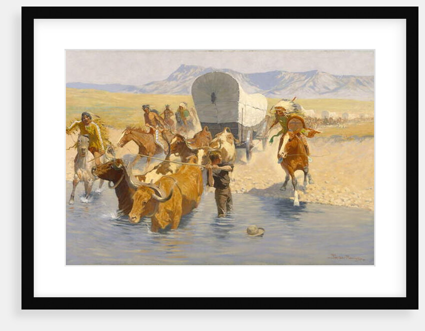 The Emigrants, c.1904 by Frederic Remington