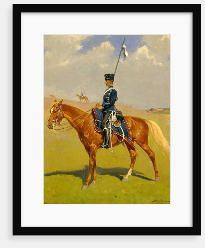 The Hussar 1892-93 by Frederic Remington