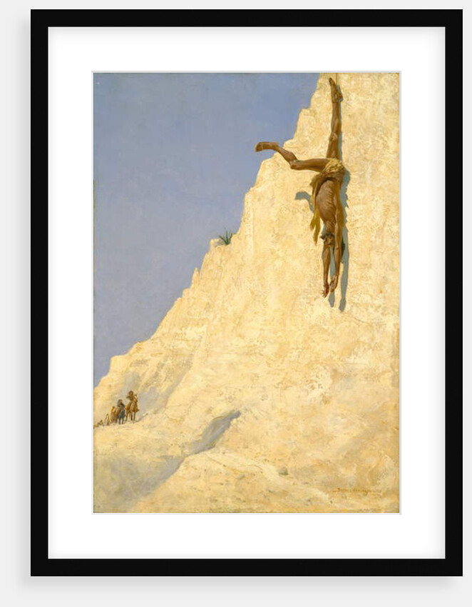 The Transgressor 1891 by Frederic Remington