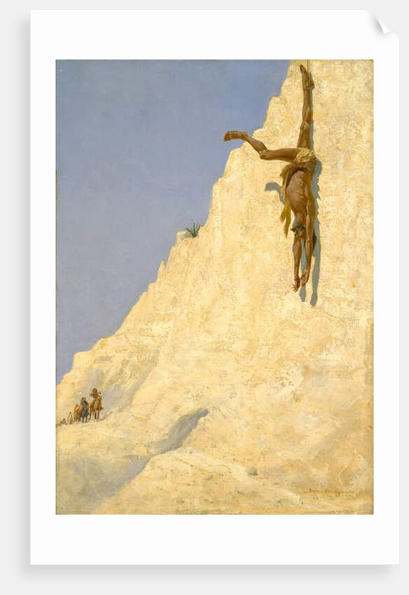 The Transgressor 1891 by Frederic Remington