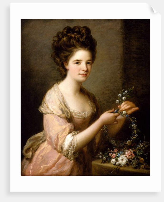 Portrait of Eleanor, Countess of Lauderdale, c.1780-81 by Angelica Kauffman