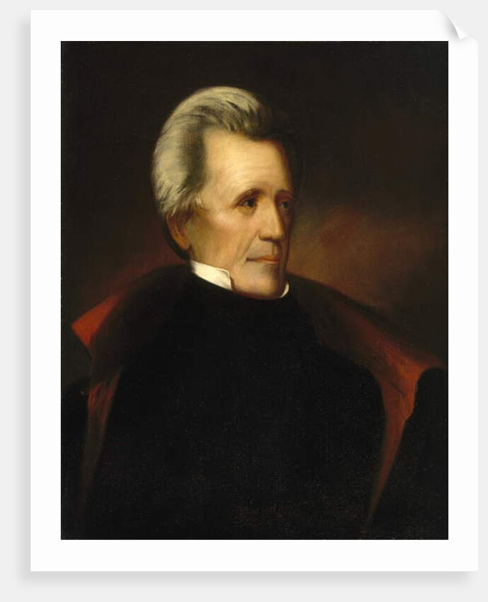 Portrait of Andrew Jackson, c. 1835 by Ralph Eleaser Whiteside Earl
