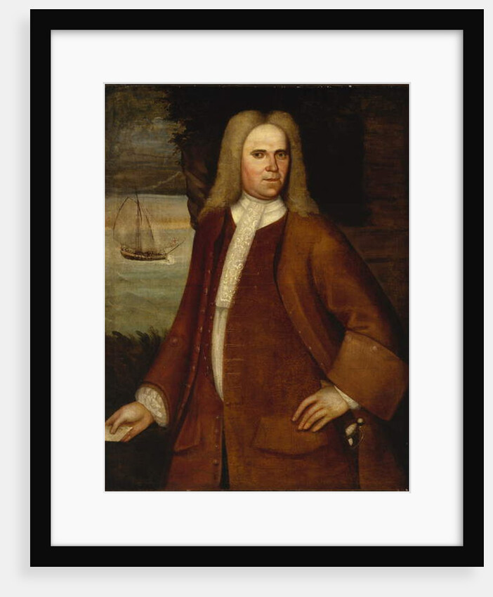 Portrait of Ebenezer Coffin, c. 1714-1730 by Nehemiah Partridge