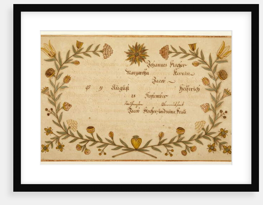 Birth and Baptismal Certificate by American School