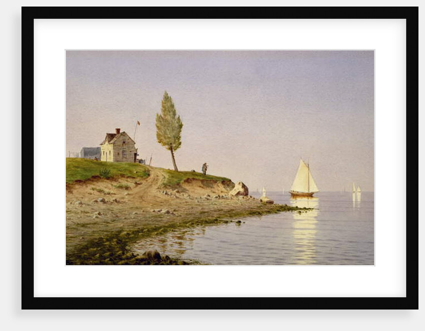 A Calm Afternoon, Long Island, 1876 by Henry Farrer