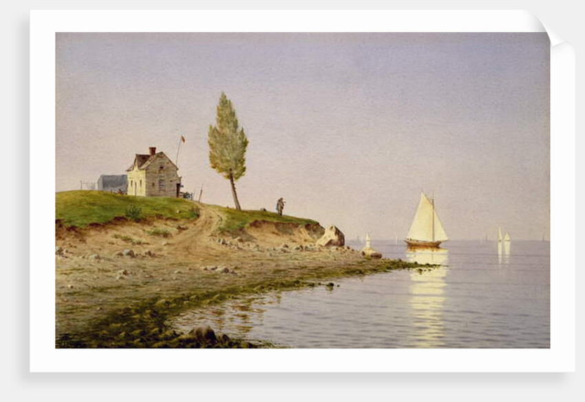A Calm Afternoon, Long Island, 1876 by Henry Farrer