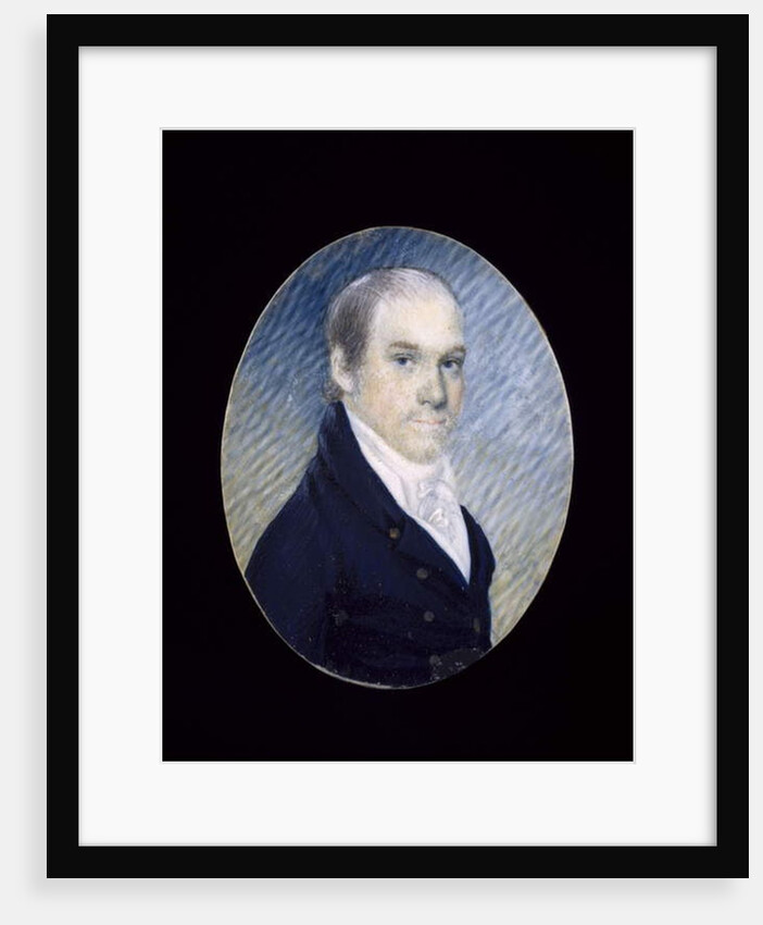 Miniature of William Cadogan Simes, c. 1810-1824 by American School