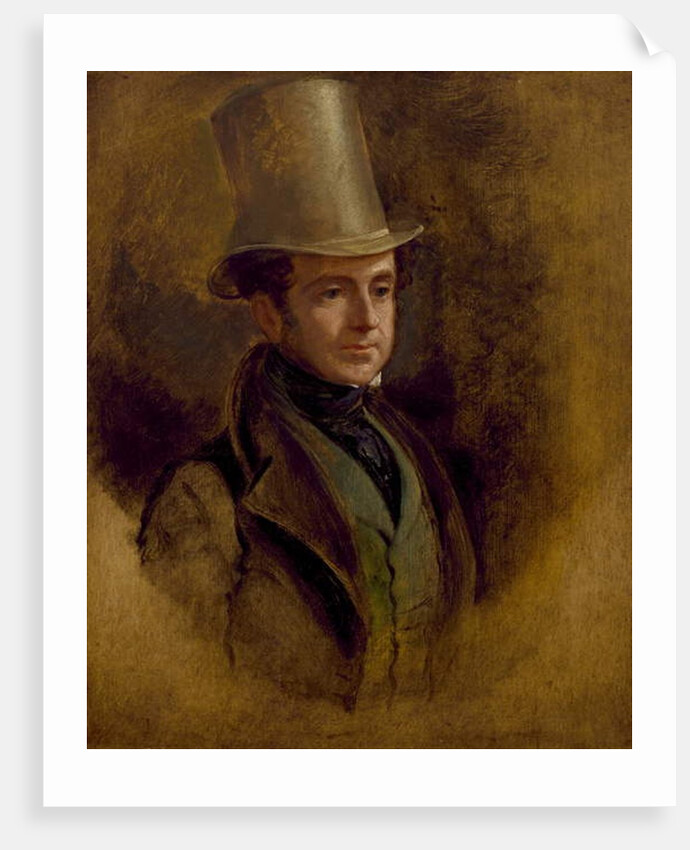 Henry Winston Barron, M.P., no date by George Hayter
