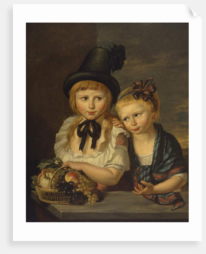 Two Children, no date by Martin Drolling