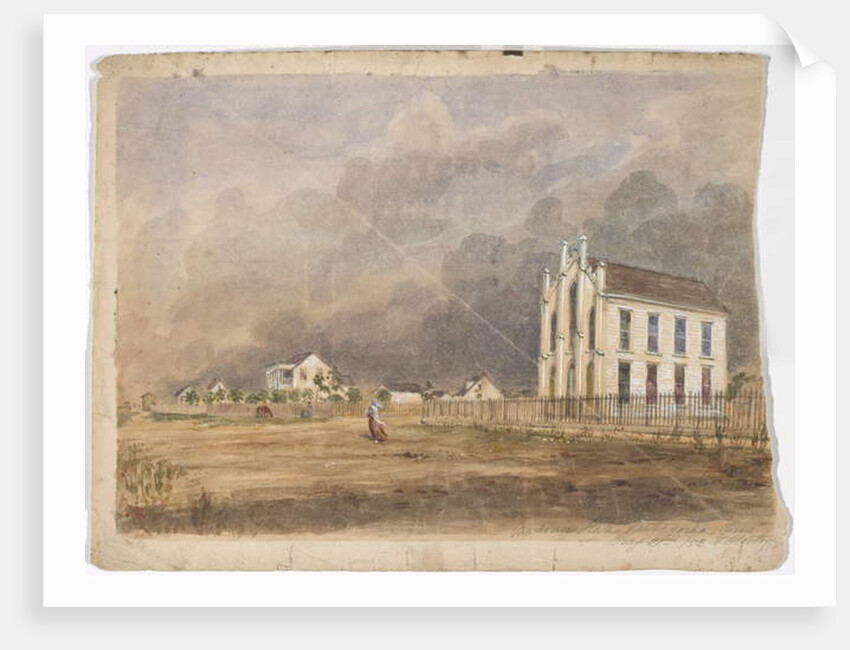 Masonic Hall, Matagorda, Texas, May 21, 1852 by Thomas Flintoff