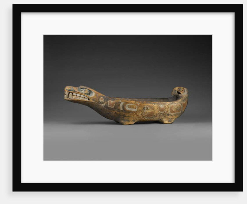 Sea Lion Feast Bowl, Kwakwaka'wakw, 1850-75 by Canadian School