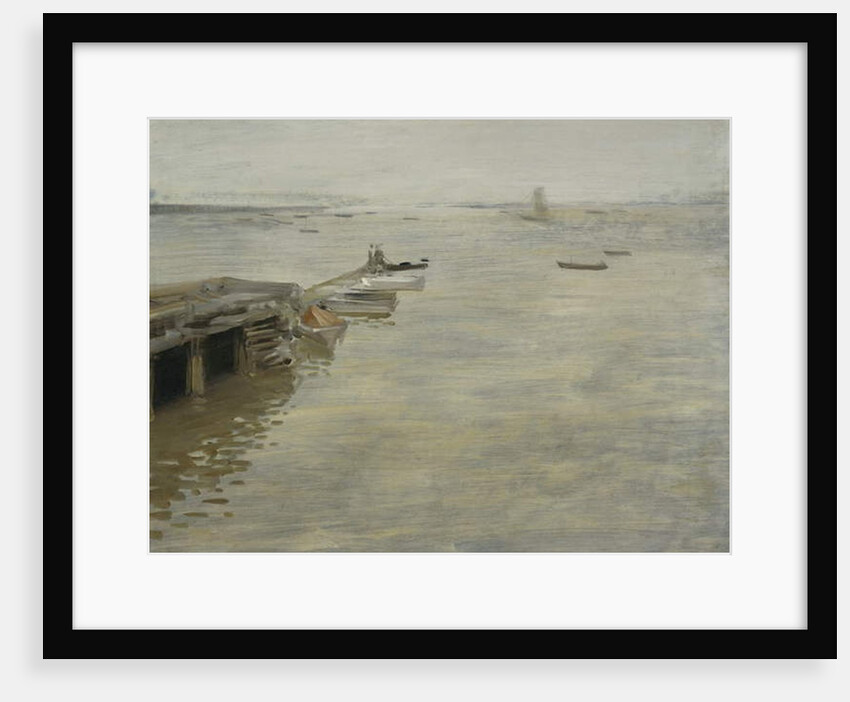 A Gray Day, 1886 by William Merritt Chase