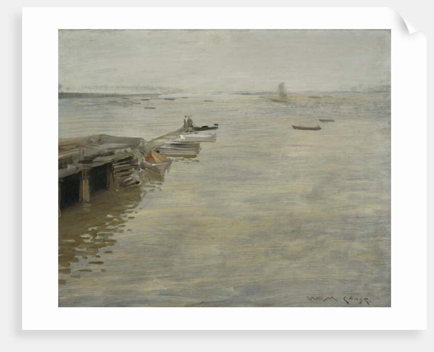 A Gray Day, 1886 by William Merritt Chase