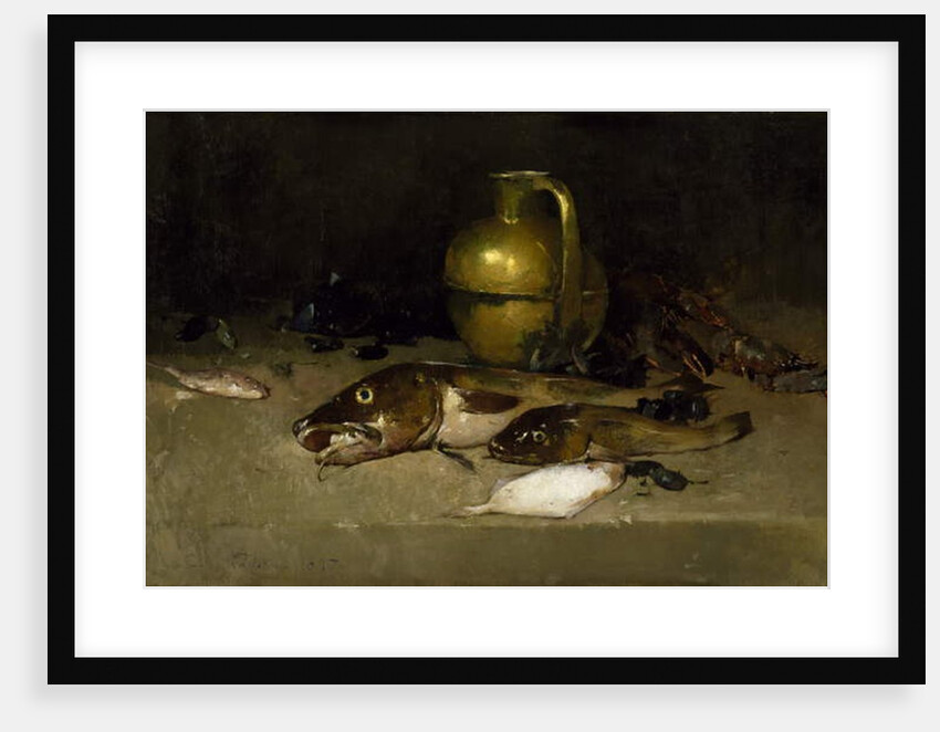 Still Life with Fish, 1897 by Emil Carlsen