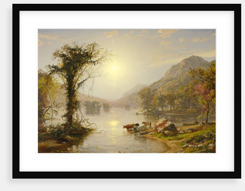 Autumn on Greenwood Lake, 1861 by Jasper Francis Cropsey