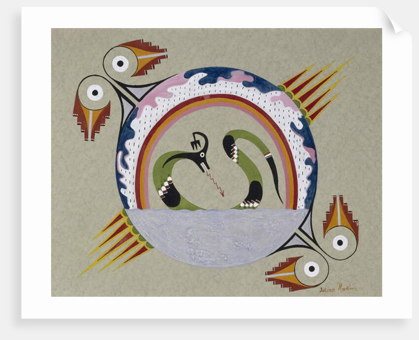 Conventionalized Design of Symbols, 1930-40 by Julian Martinez