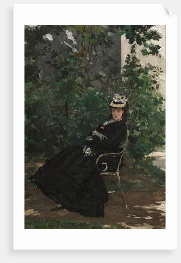 Portrait of Madame Alice Hoschede, c.1872-78 by Charles Emile Auguste Carolus-Duran