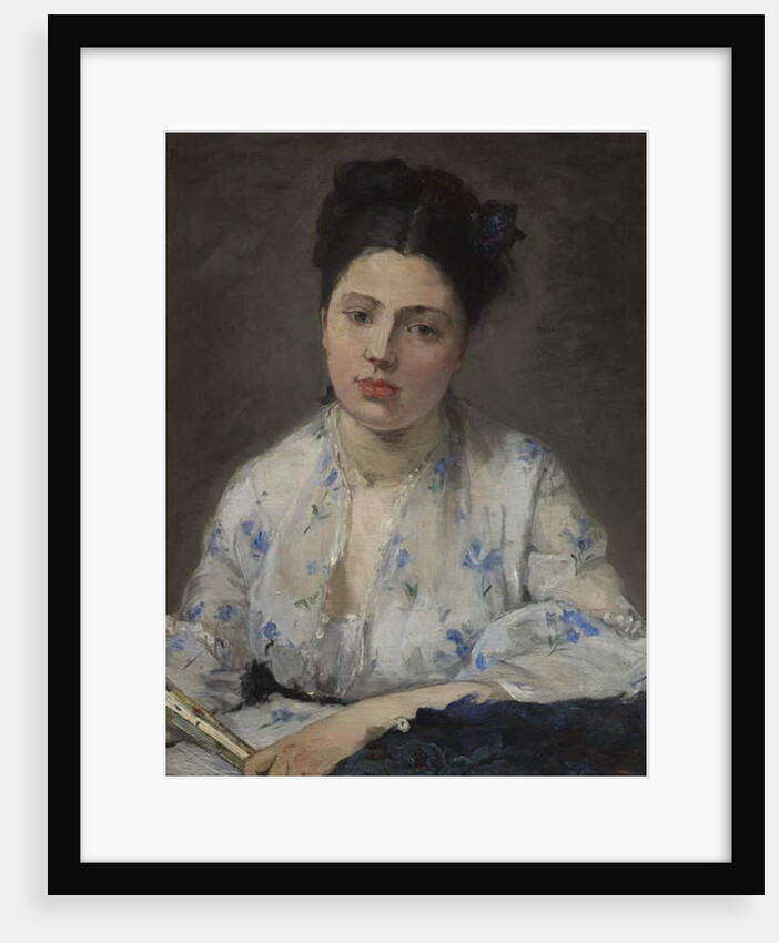 Young Woman 1871 by Berthe Morisot