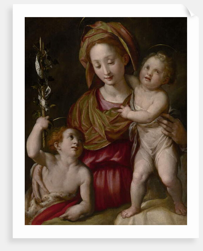 Madonna and Child with the Young St. John the Baptist, c.1575 by Jacopo Chimenti Empoli