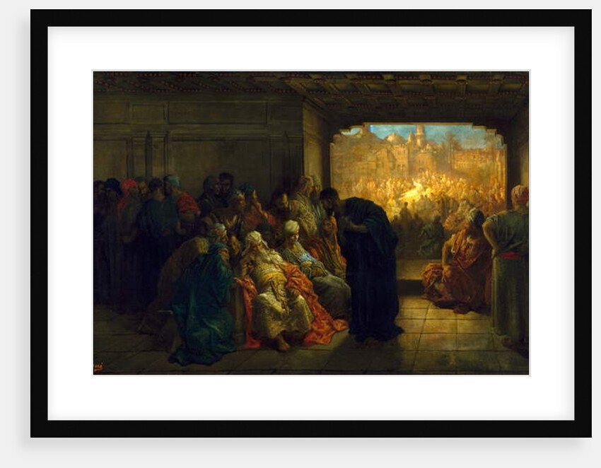 The House of Caiaphas, 1875 by Gustave Dore