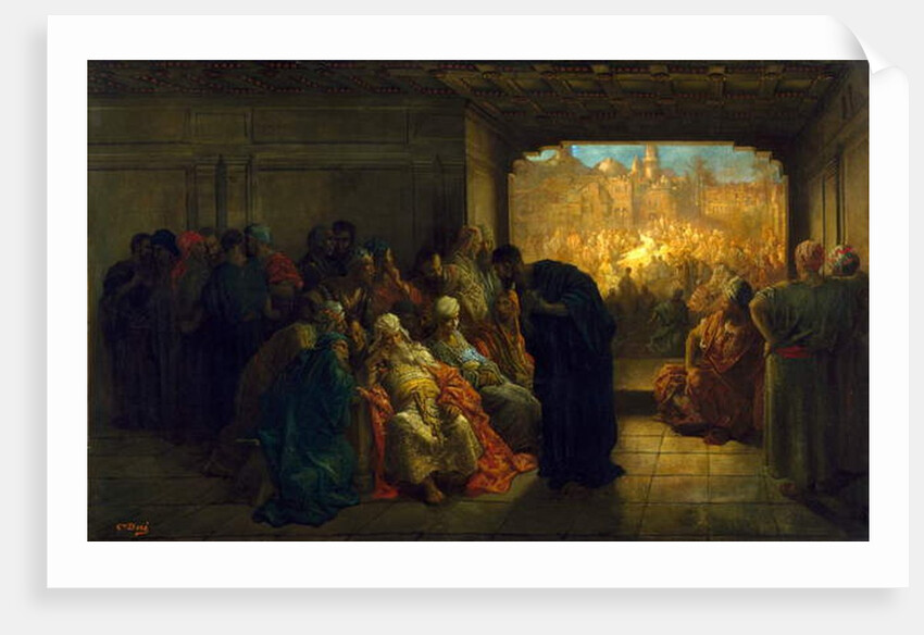 The House of Caiaphas, 1875 by Gustave Dore
