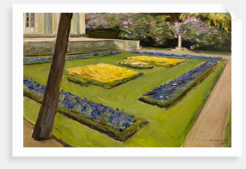 Terrace in the Garden near Lake Wannsee towards Northwest, 1916 by Max Liebermann