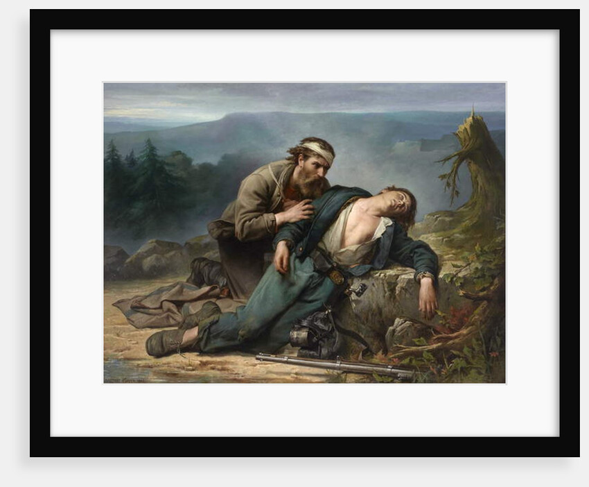 Recognition: North and South, 1865 by Constant Mayer