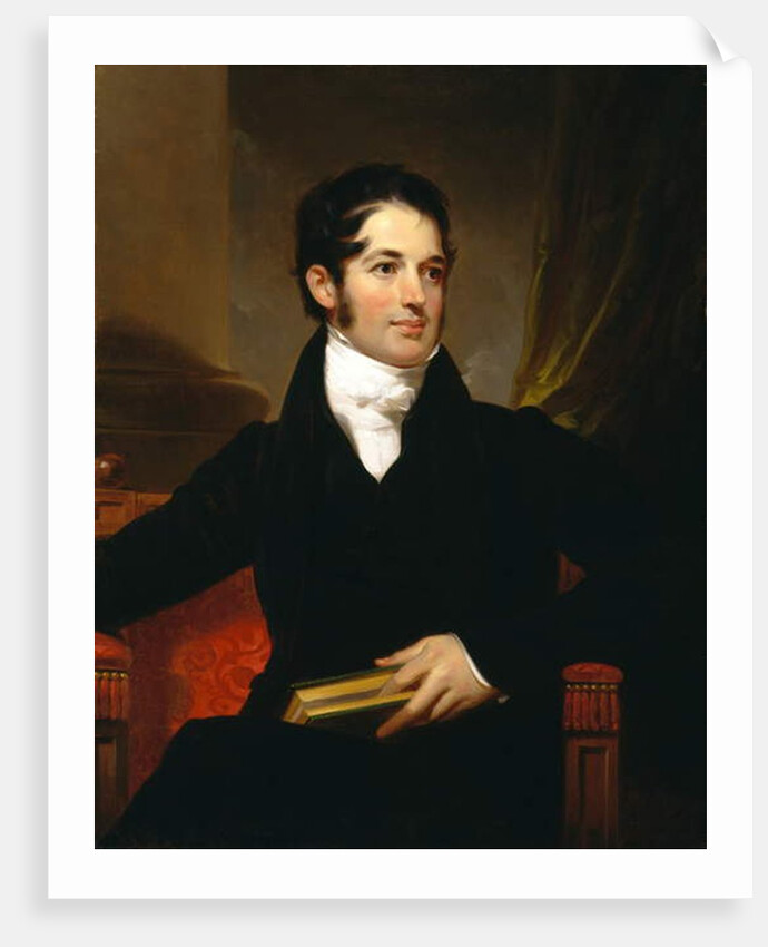 Portrait of James Cornell Biddle, 1841 by Thomas Sully